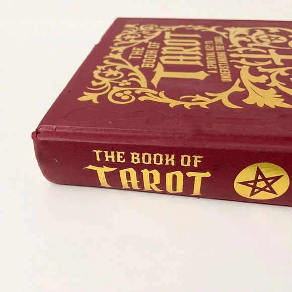 2022 The  Book of Tarot By Sahar Huneiei Palmer Hardcover Flaws - Picture 5 of 16